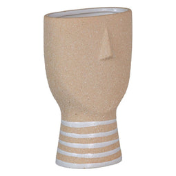 Grondlegger 14 x 9 x 21,5 cm Keramisch Natuurlijk