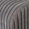 Kruk 129 x 45,5 x 48 cm Synthetisch materiaal Grijs Metaal
