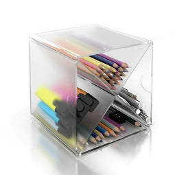 Multi-Functionele Organiser Archivo 2000 Transparant 15 x 15 x 15 cm
