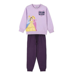 Joggingpak voor kinderen Princesses Disney Lila Maat 3 Jaar