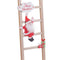 Kerstversiering Multicolour Hout Trap Kerstman 12 x 1,8 x 42 cm