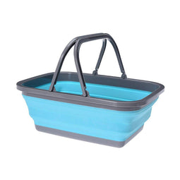 Vouwende wasmand Ultra Clean Polypropyleen Plastic 39 x 27 x 28 cm 39 x 27 x 14,5 cm