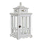 Lykta DKD Home Decor Wit Kristal Pijnboom (22.5 x 22.5 x 47 cm)