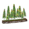 Kerstversiering Bruin Groen Plastic 46 x 10 x 36 cm