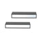 Planken Hout MDF 2 Onderdelen Spiegel Set (4 Stuks)