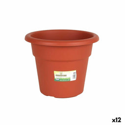Bloempot Dem Greentime Rond Bruin ø 25 x 20 cm (12 Stuks)