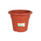 Bloempot Dem Greentime Rond Bruin ø 25 x 20 cm (12 Stuks)