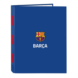 Ringmap F.C. Barcelona Blauw Kastanjebruin A4 26.5 x 33 x 4 cm