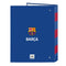 Ringmap F.C. Barcelona Blauw Kastanjebruin A4 26.5 x 33 x 4 cm