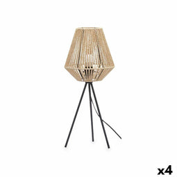 Vloerlamp Bruin Metaal Plastic 47 x 50 x 47 cm Statief (4 Stuks)