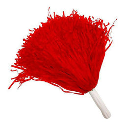 Pompons My Other Me Rood (2 uds) (37 cm)