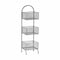 Planken Zilverkleurig Metaal 20 x 99 x 32,5 cm (4 Stuks)