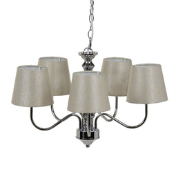 Plafondlamp 51 x 51 x 85 cm Metaal Zilver