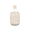 Fles Decoratief Wit Transparant Glas Touw 18 x 38 cm (4 Stuks)