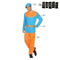 Kostuums voor Volwassenen Page Blauw (4 Pcs) Maat M/L