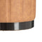 Poef Bruin Synthetisch Leer 38 x 38 x 42 cm DMF