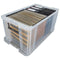 Opstapelbare opbergbox Archivo 2000 Transparant 38 x 65 x 31 cm