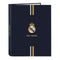 Ringmap Real Madrid C.F. Marineblauw A4 26.5 x 33 x 4 cm