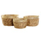 Basket spelset DKD Home Decor Bamboe Tropisch Russen (40 x 40 x 23 cm) (3 Onderdelen)