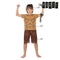 Kostuums voor Kinderen Jungle man (4 Pcs) Maat 3-4 Jaar