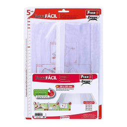 Zelfklevende boekomslag Grafoplas Transparant PVC 5 Stuks 29 x 53 cm