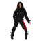 Kostuums voor Volwassenen 110866 Zwart (2 pcs) Popster Maat M/L