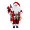 Kerstversiering Multicolour Polyresin Weefsel Kerstman 22 x 17 x 45 cm