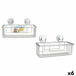 Badkamerorganiser Houder Confortime Alluma Organizer Zuiging 30 x 13 x 14 cm (6 Stuks) (30 x 13 x...