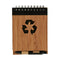 Spiraalnotitieblok met Pen Bamboe 1 x 10 x 13 cm (24 Stuks)