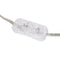 Bureaulamp 16 x 16 x 36 cm Kristal Metaal