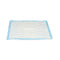Zindelijkheidstraining-pads voor honden 60 x 60 cm Blauw Wit Papier Polyethyleen (10 Stuks)