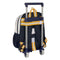 Schoolrugzak met Wielen Real Madrid C.F. Wit 28 x 34 x 10 cm