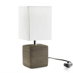 Bureaulamp Keramisch (11 x 30 x 13 cm) Kleur Bruin