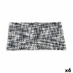 Antislipmat voor in de douche 50 x 80 cm Donker grijs (6 Stuks)