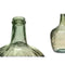 Fles Strepen Decoratie 17 x 29 x 17 cm Groen (4 Stuks)