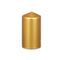 Kaars Gouden 7 x 13 x 7 cm (24 Stuks)