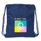 Rugtas met Koordjes Benetton Cool Marineblauw 35 x 40 x 1 cm