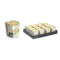 Geurkaars 7 x 7 x 7 cm (12 Stuks) Glas Vanille