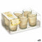 Geurkaarsenset 16 x 6,5 x 11 cm (12 Stuks) Glas Vanille