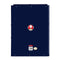 Map Super Mario Marineblauw A4