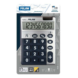 Rekenmachine Milan SIlver Blauw 14,5 x 10,6 x 2,1 cm