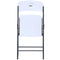 Vouwbare Stoel Lifetime Wit 47 x 84,5 x 48 cm (6 Stuks)
