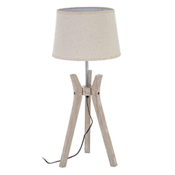 Bureaulamp Hout 30 x 30 x 69 cm