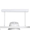 Plafondlamp 62,5 x 38 x 27,5 cm Metaal Wit