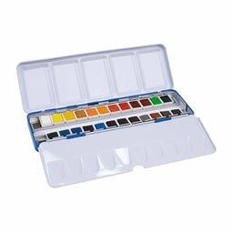 Set voor Aquarelschilderijen Milan Godet Mmetalen behuizing