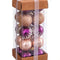 Kerstballen Multicolour PVC 5 x 5 x 5 cm (20 Stuks)