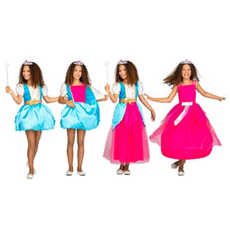 Kostuums voor Kinderen My Other Me 2in1 Prinses (2 Onderdelen) Maat 5-6 Jaar
