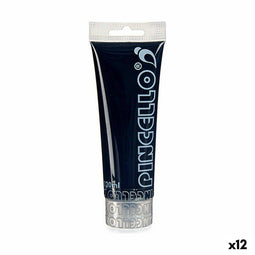 Acrylverf Zwart 120 ml (12 Stuks)
