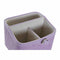 Houder voor afstandsbedieningen DKD Home Decor Draaiend Polyurethaan Romantiek Lila (18.5 x 16 x...
