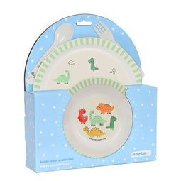 Kinderservies Safta Dinos (4 Onderdelen)